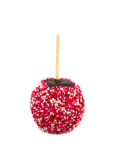 Load image into Gallery viewer, Valentines Sprinkle Caramel Apple
